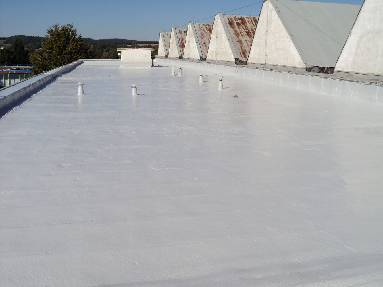 Hydroizolace střechy Crystalite Bohemia Světlá nad Sázavou